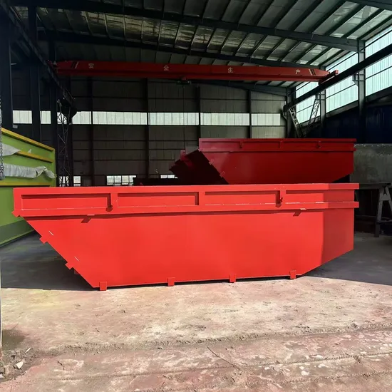 Outdoor Stackable Metal Dumpster Skip Bins Waste Storage Bins